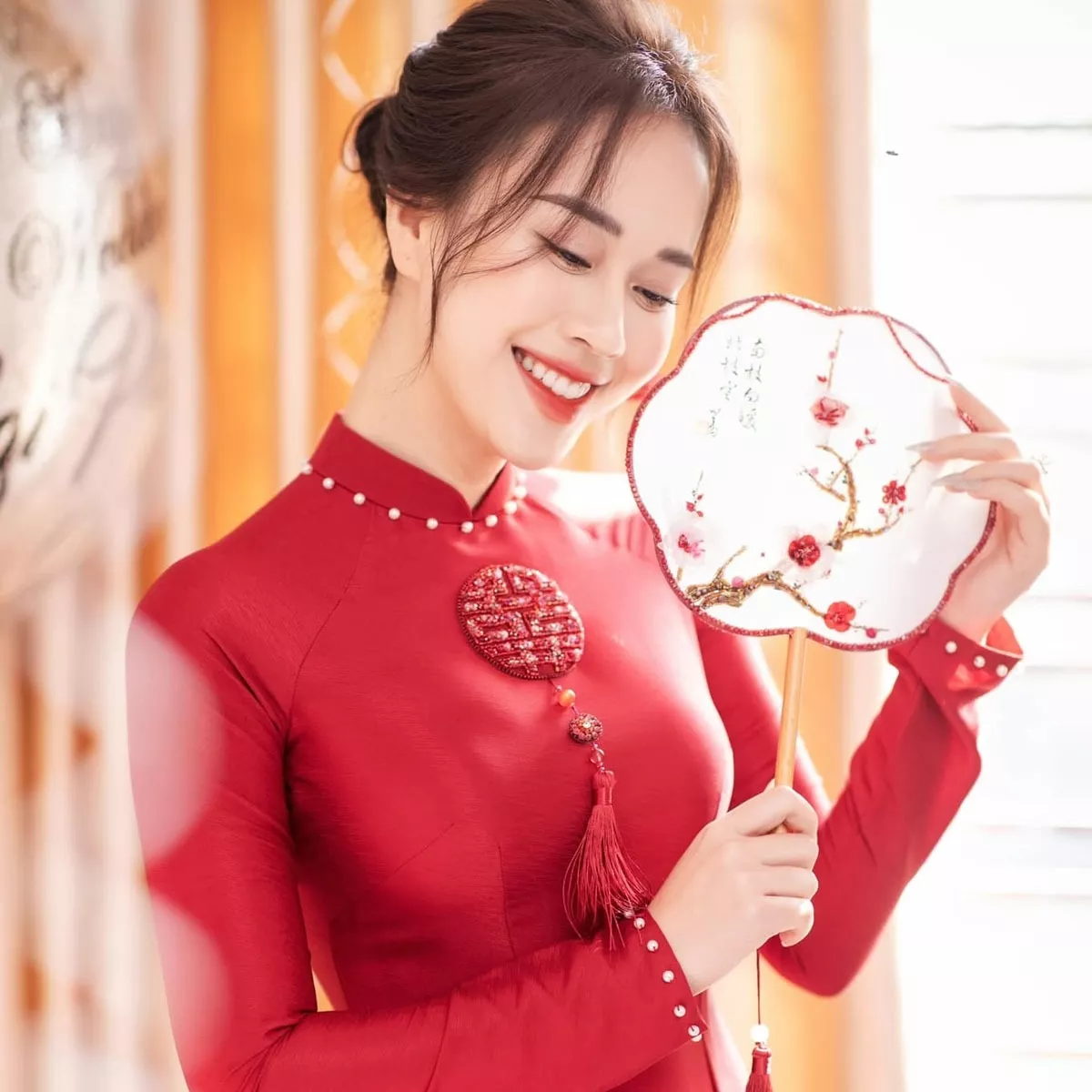 Chuẩn bị trang phục lễ vu quy cho gia đình