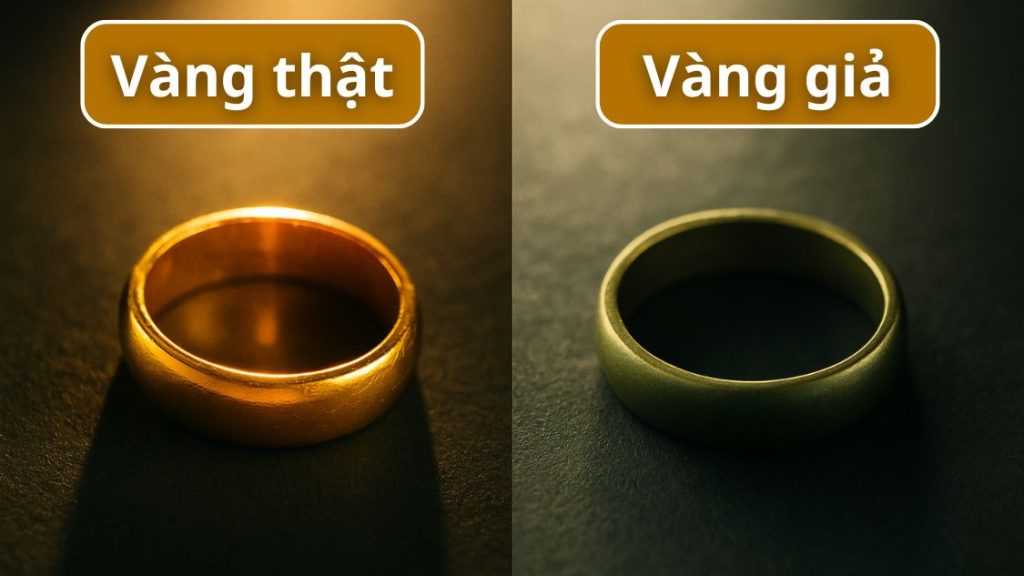 15 cách nhận biết vàng thật vàng giả tại nhà chính xác