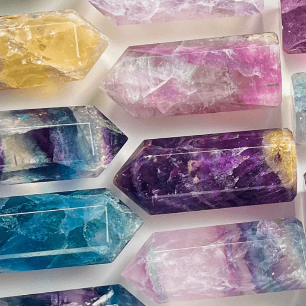 Ý nghĩa phong thủy của đá Fluorite
