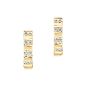 Bông tai Choco Bar Earring With Round FBT5009