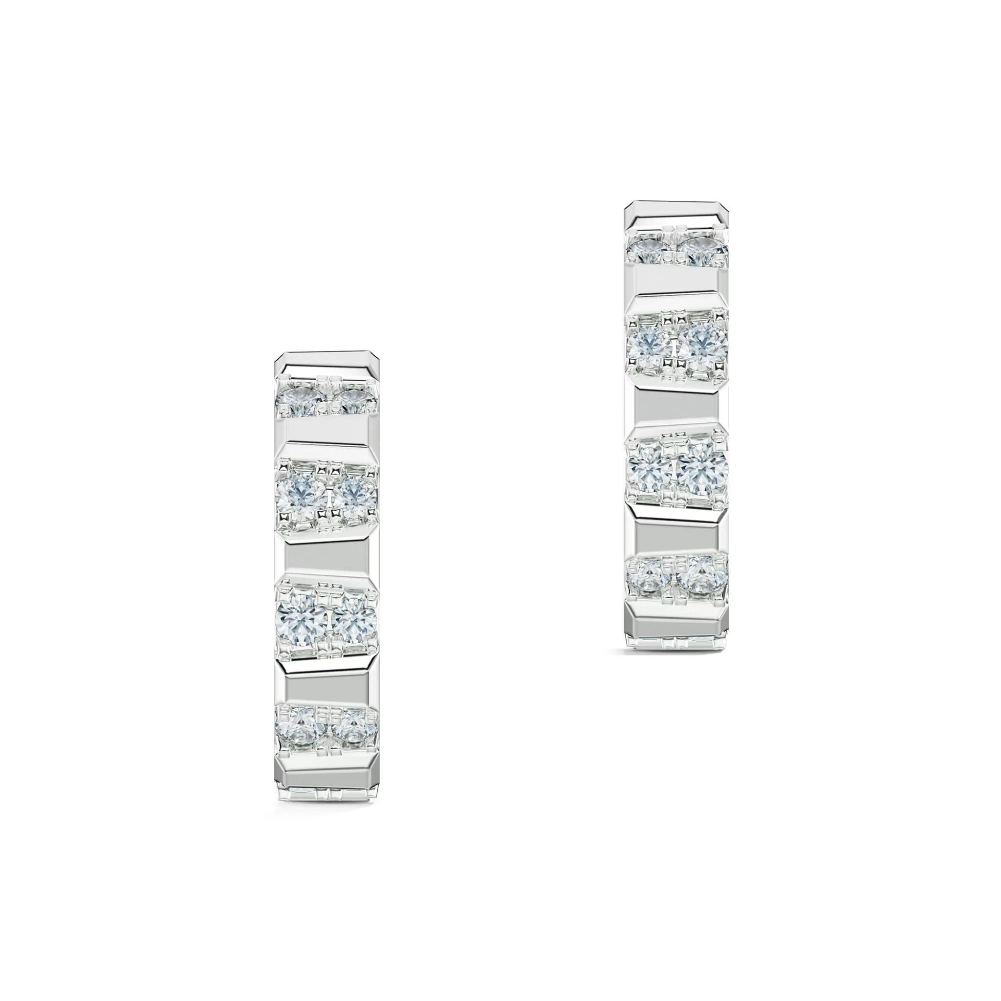 Bông tai Choco Bar Earring With Round BTA0009