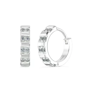 Bông tai Choco Bar Earring With Round FBT5009