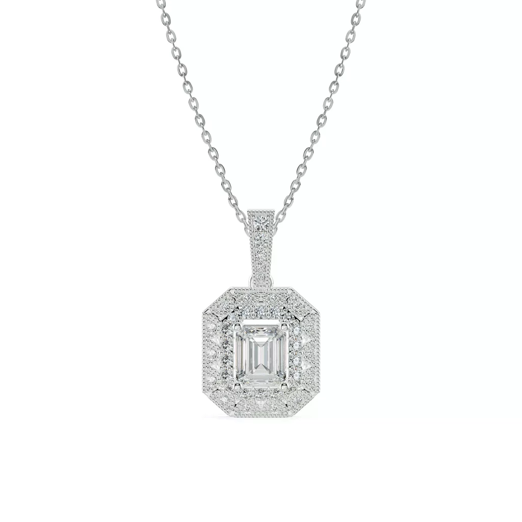 Mặt dây chuyền Vintage Retangle MDA2120