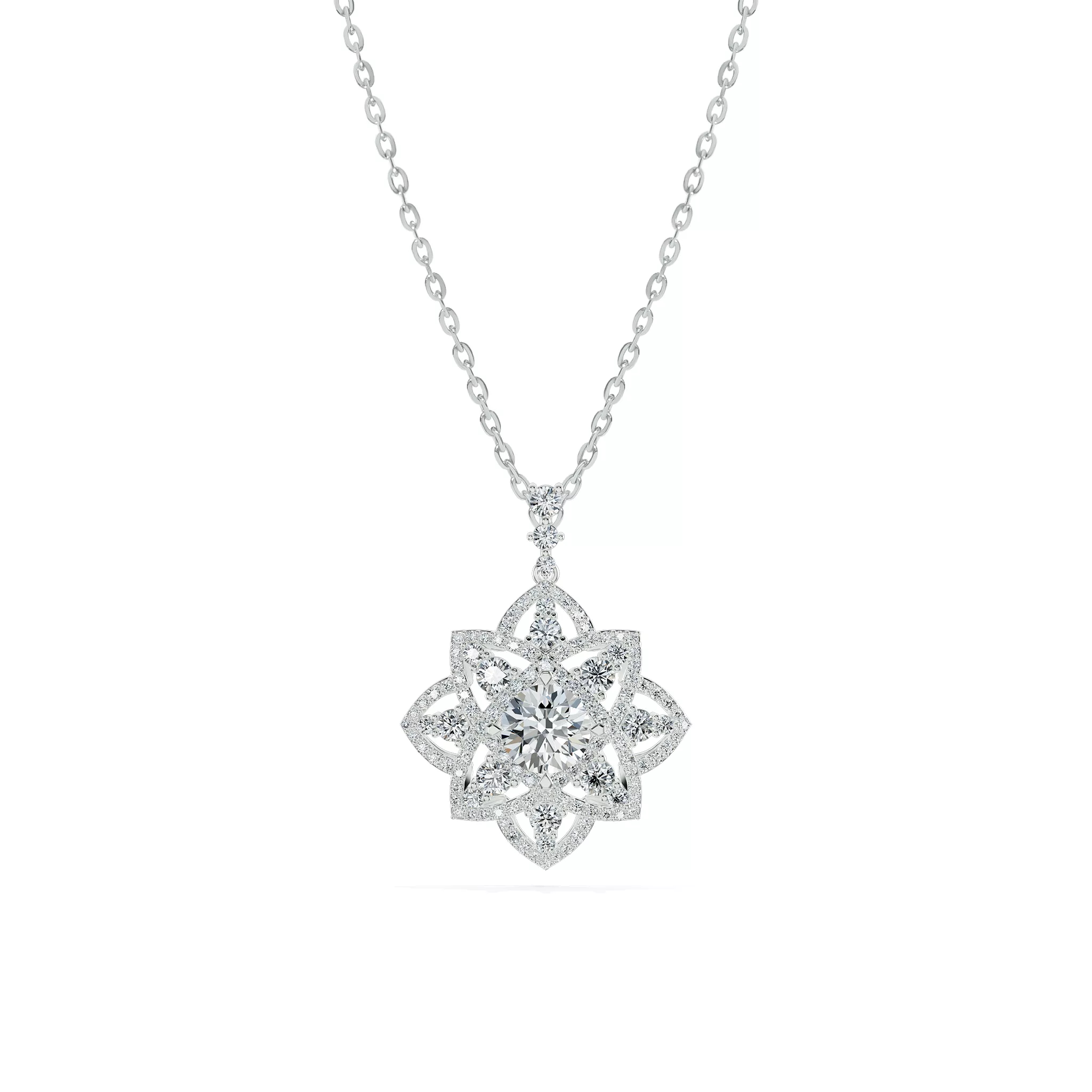 Mặt dây chuyền Lotus Of Clear Moon MDA8122