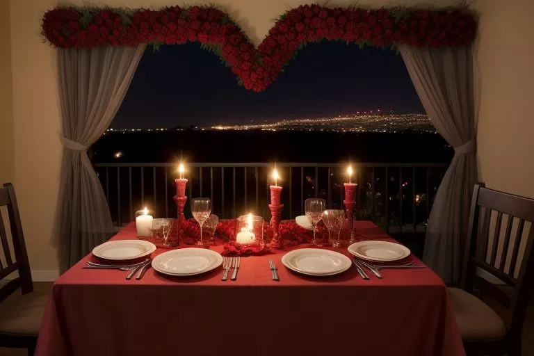 Bữa tối lãng mạn đêm Valentine