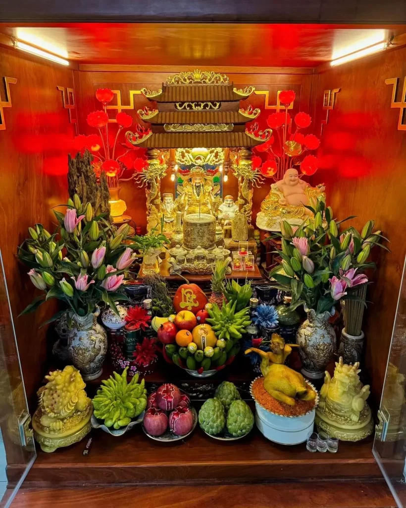 Mâm cúng Ngày Thần Tài