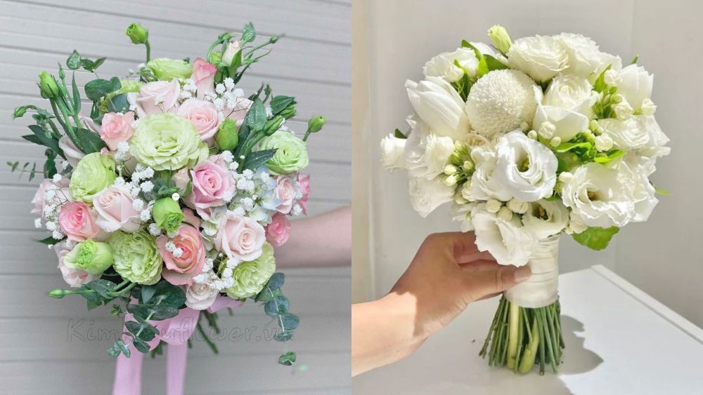 Hoa cô dâu cầm tay cát tường 