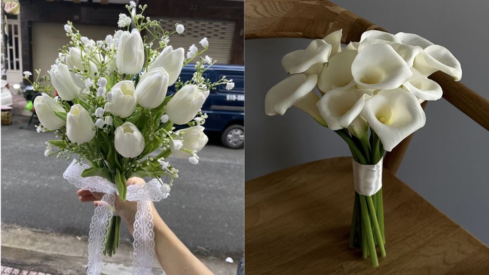 Hoa cưới cầm tay giá bao nhiêu?