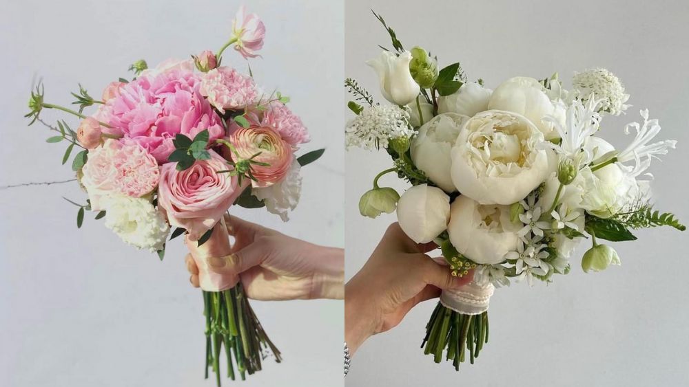 Hoa mẫu đơn cầm tay