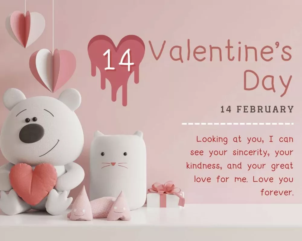 Lời chúc ngày Valentine bằng tiếng Anh hay