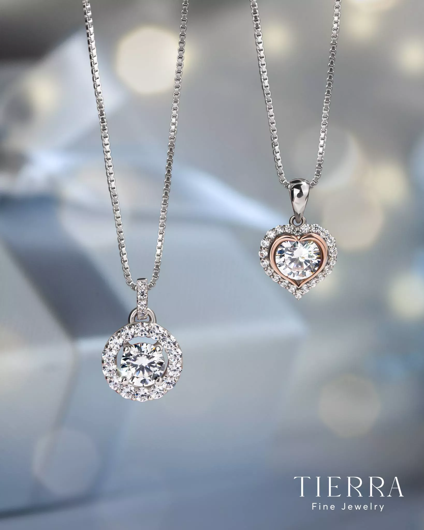 Dây chuyền kim cương Tierra Diamond