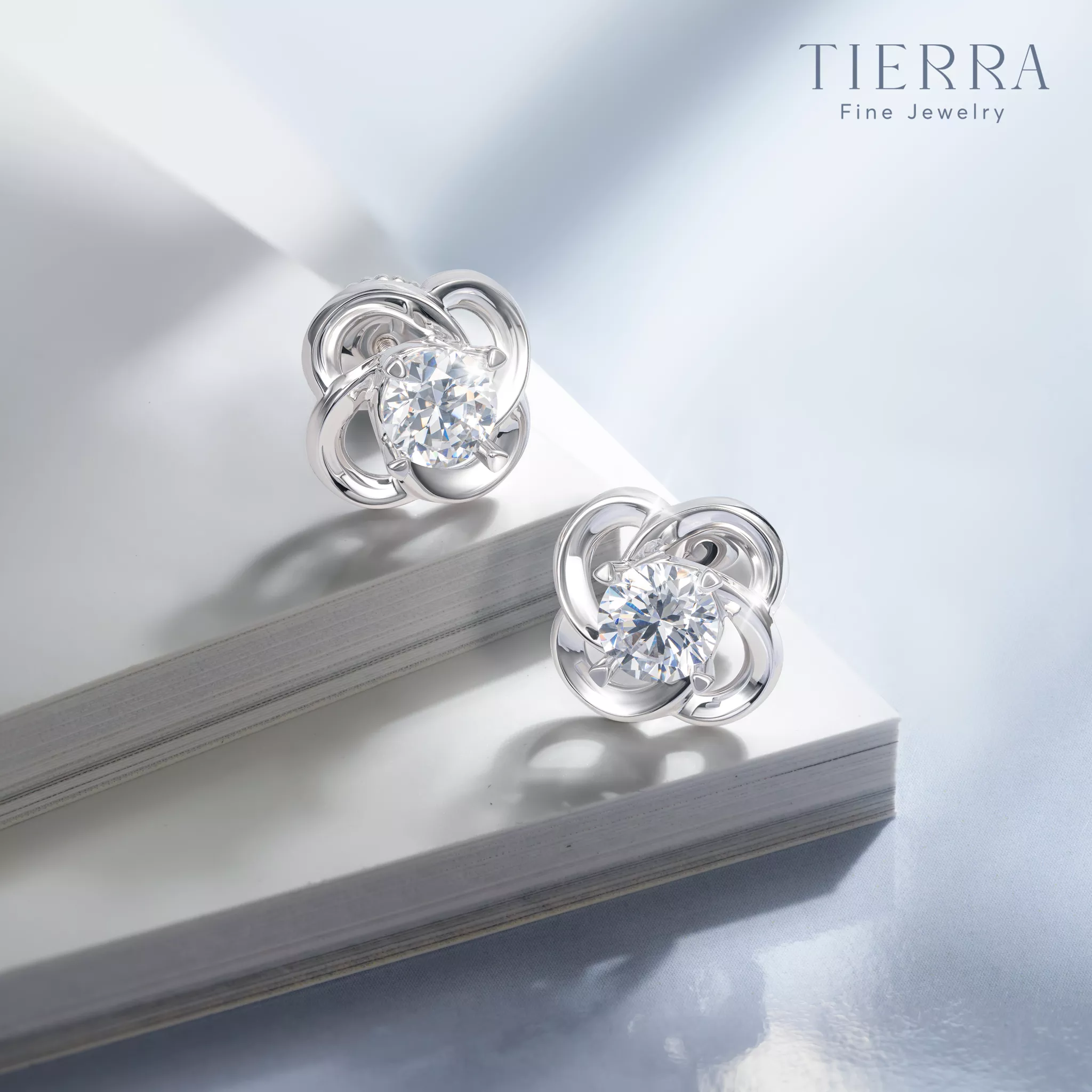 Bông tai kim cương Tierra Diamond
