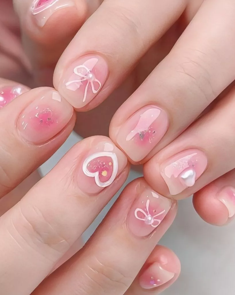 Mẫu nail tết đẹp 2025