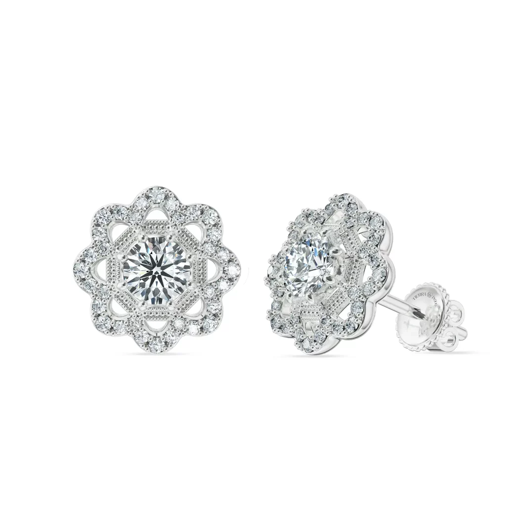 Bông tai Vintage Flower UBT2135