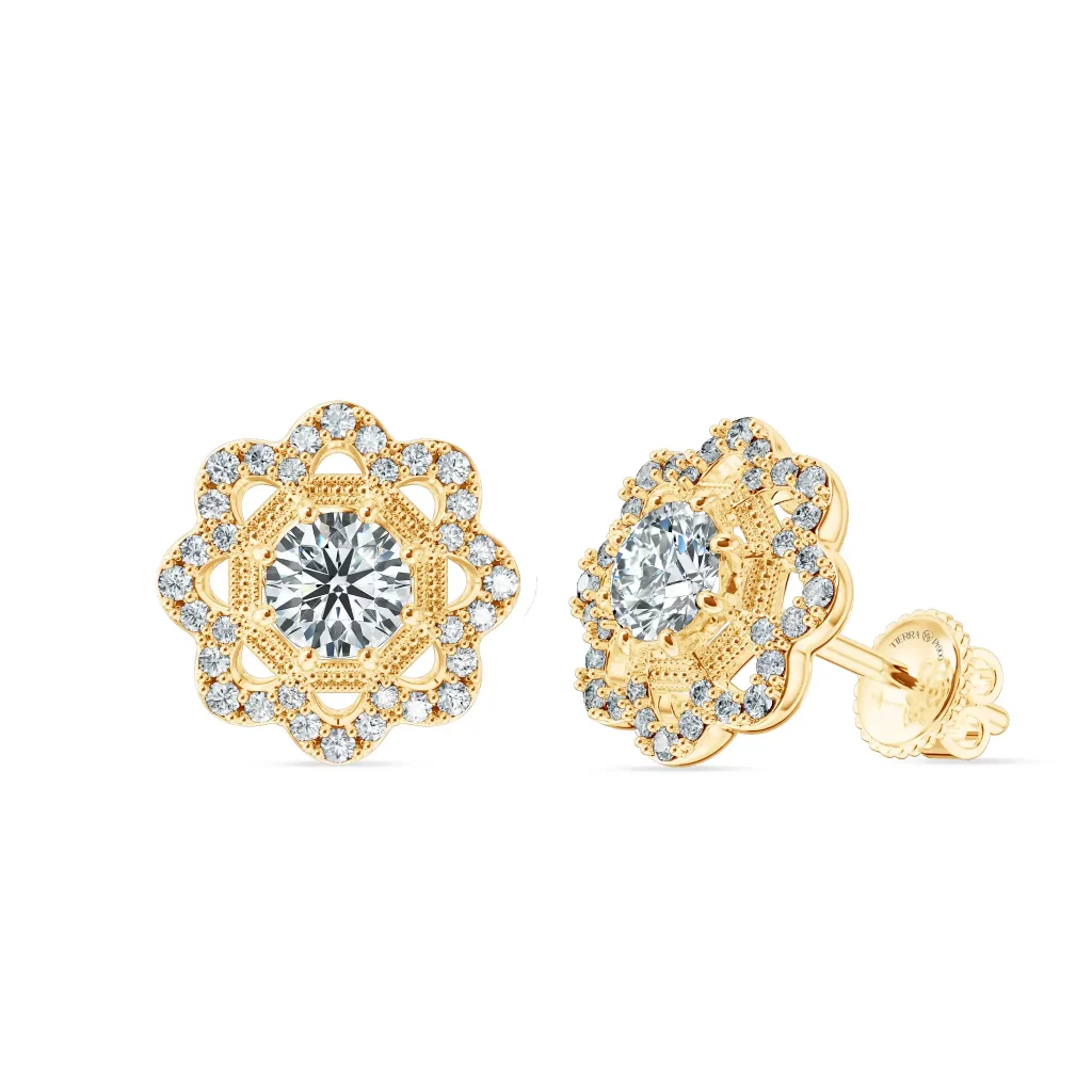 Bông tai Vintage Flower UBT2135