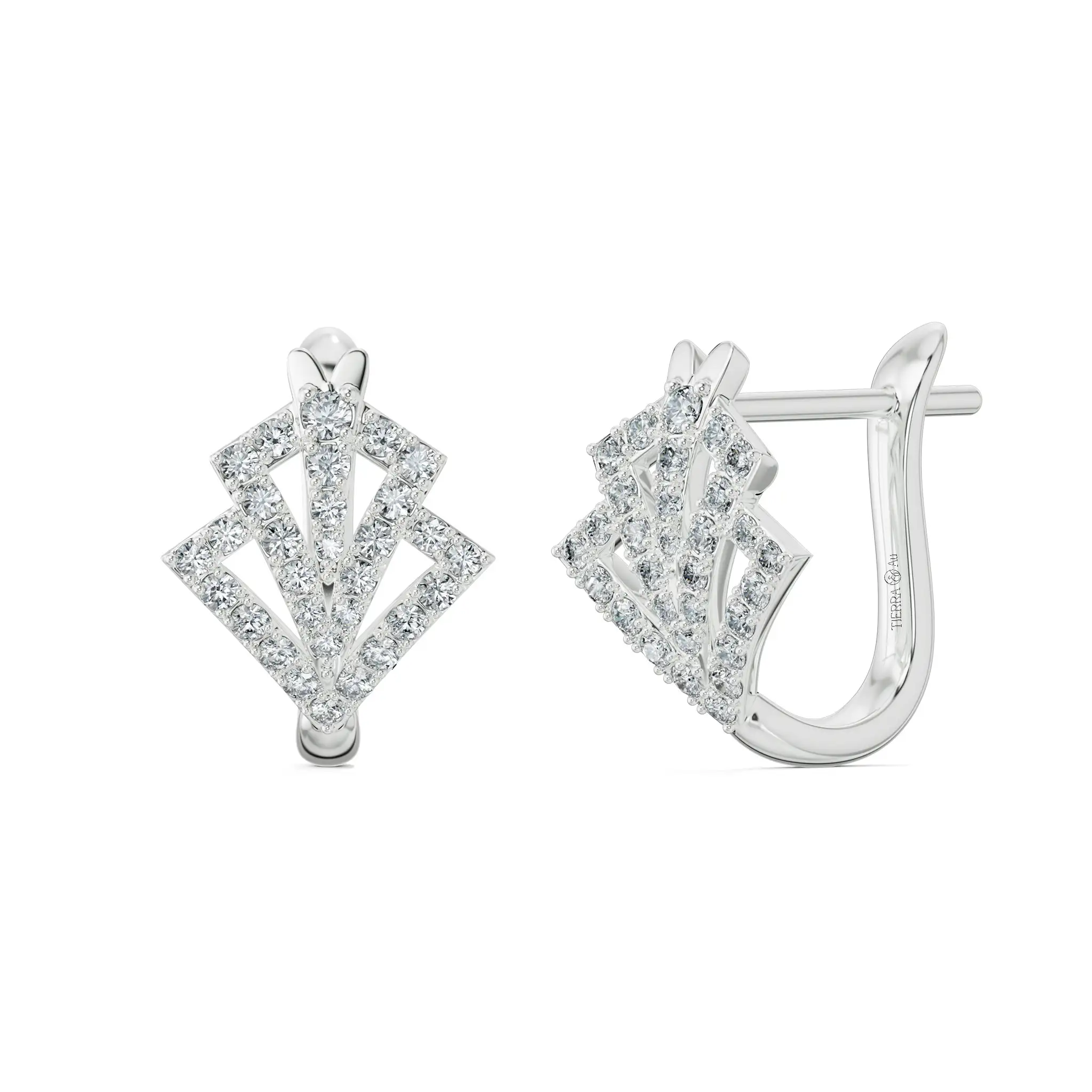 Bông tai kiểu Cluster Hoop BTA3109 - Tierra