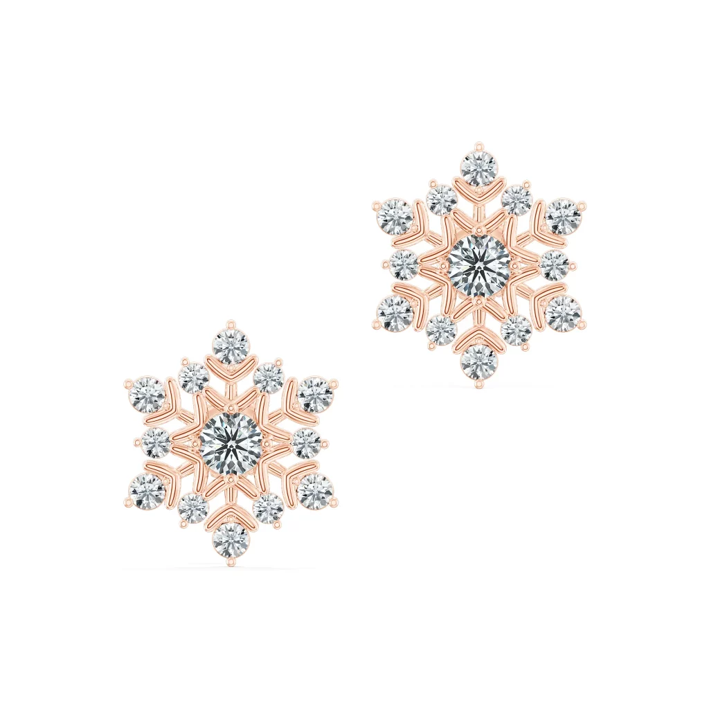 Bông tai Snow Flower BTA8134