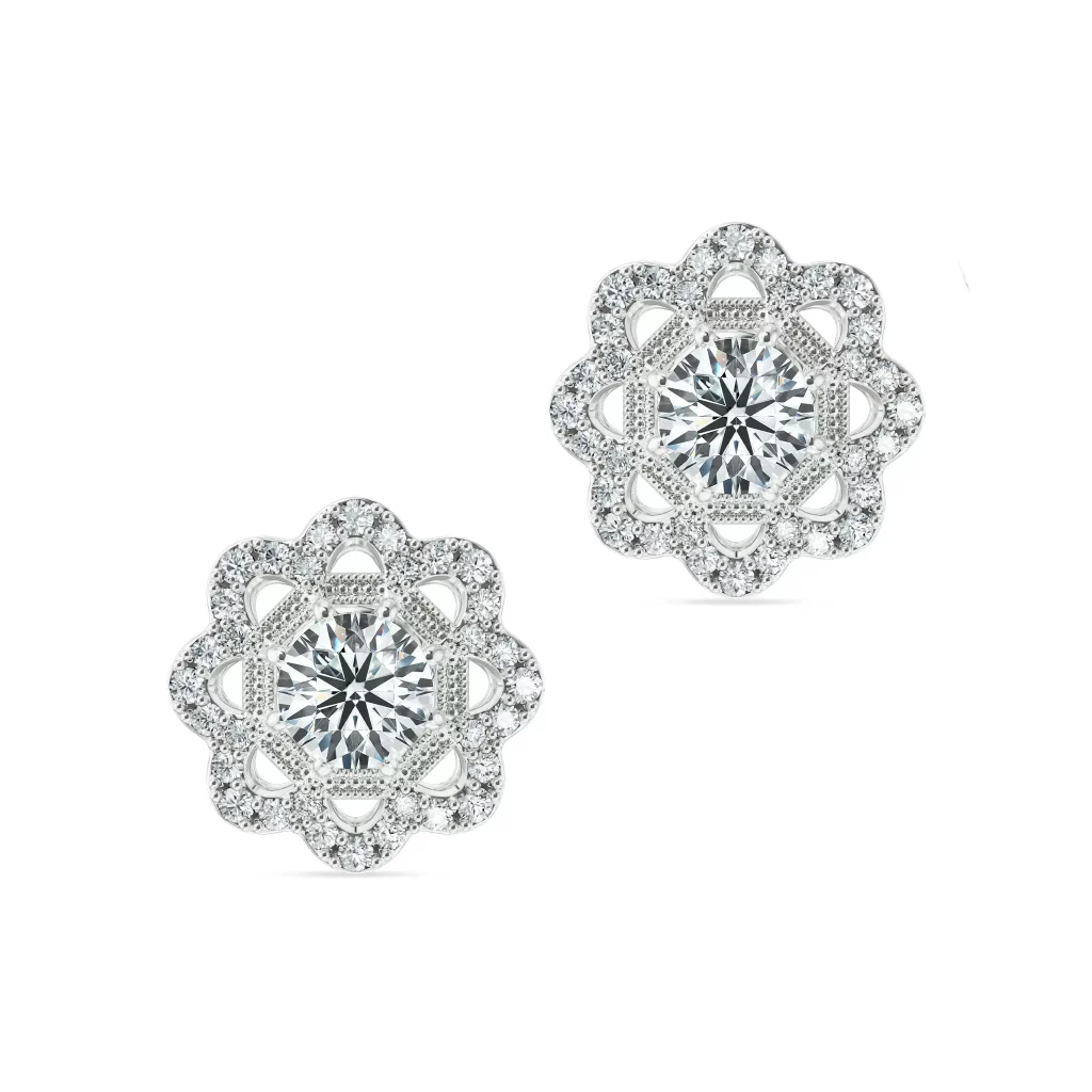 Bông tai Vintage Flower UBT2135