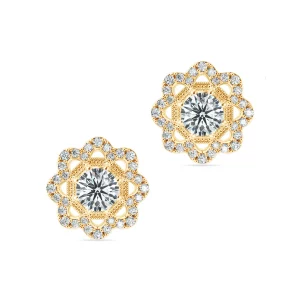 Bông tai Vintage Flower UBT2135