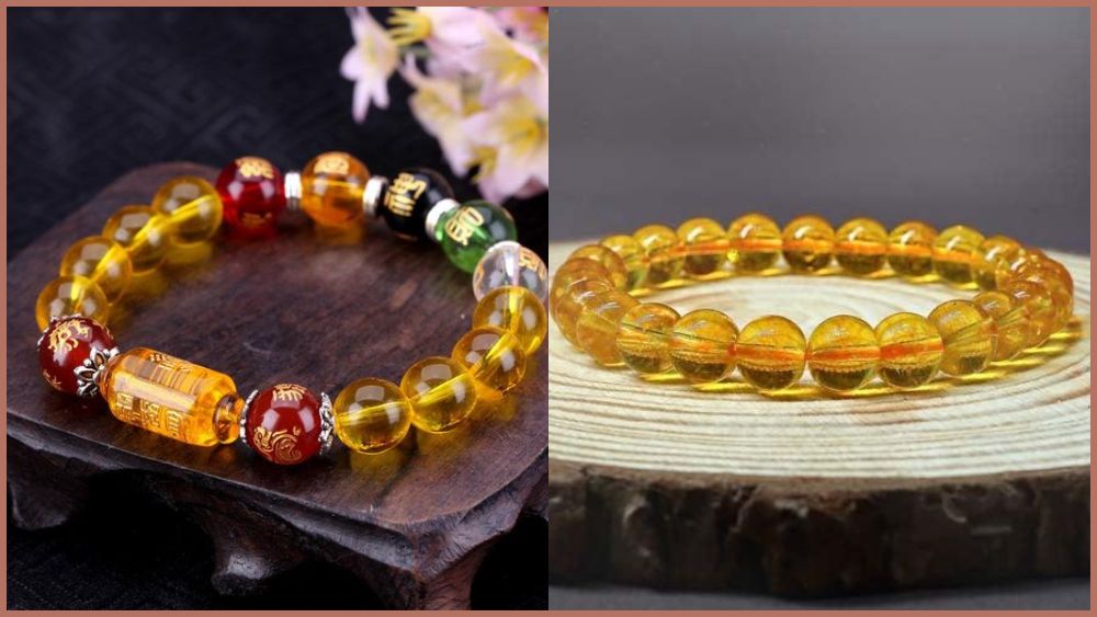 Đá citrine là đá gì? Giá bao nhiêu ? Nguồn gốc, công dụng, ý nghĩa 11 Đeo vòng tay đá Citrine giúp hút tiền bạc, tăng may mắn trong kinh doanh