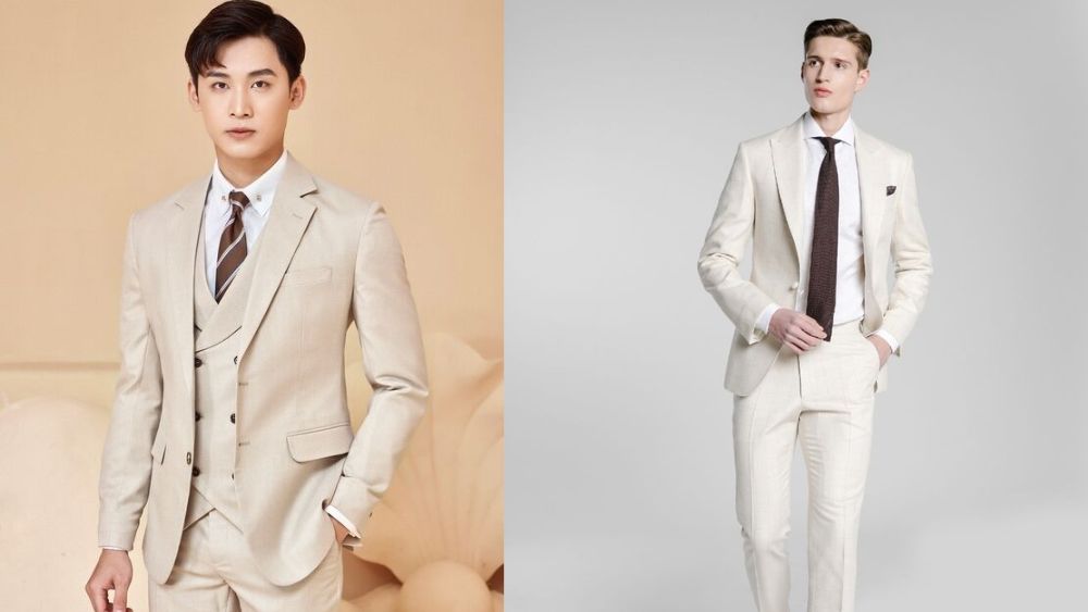 Gợi ý cách phối màu giúp tôn dáng cho chú rể gầy