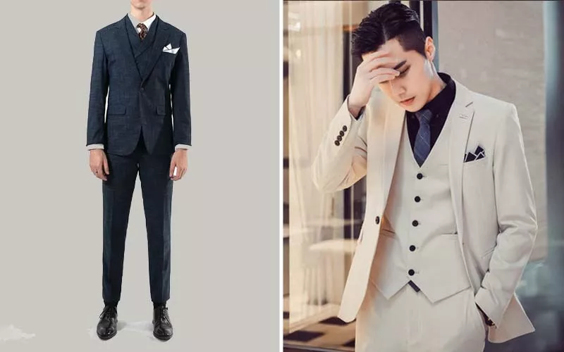 Vest cưới nam 3 mảnh