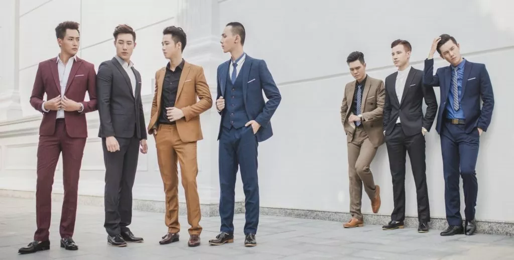Vest chú rể nam nhiều màu sắc