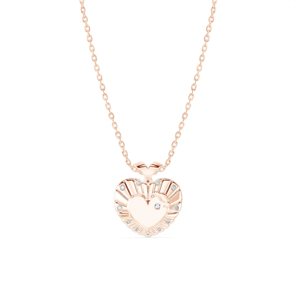 Mặt dây chuyền Heart Cube FMD5009