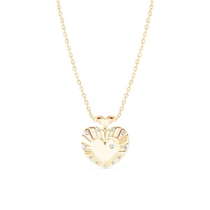 Mặt dây chuyền Heart Cube FMD5009