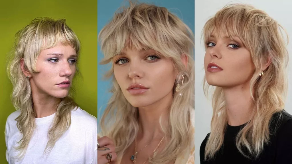 Kiểu tóc Shullet Wolf Cut kết hợp giữa phong cách mullet và Wolf Cut.