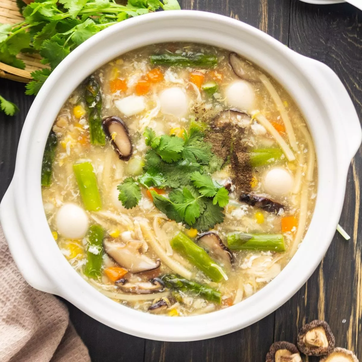 Món súp trong mâm cỗ cưới