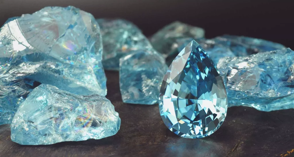 Đá Aquamarine