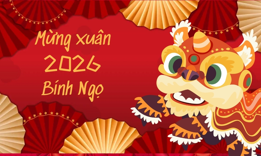 Hình nền Tết Bính Ngọ 2026 đẹp