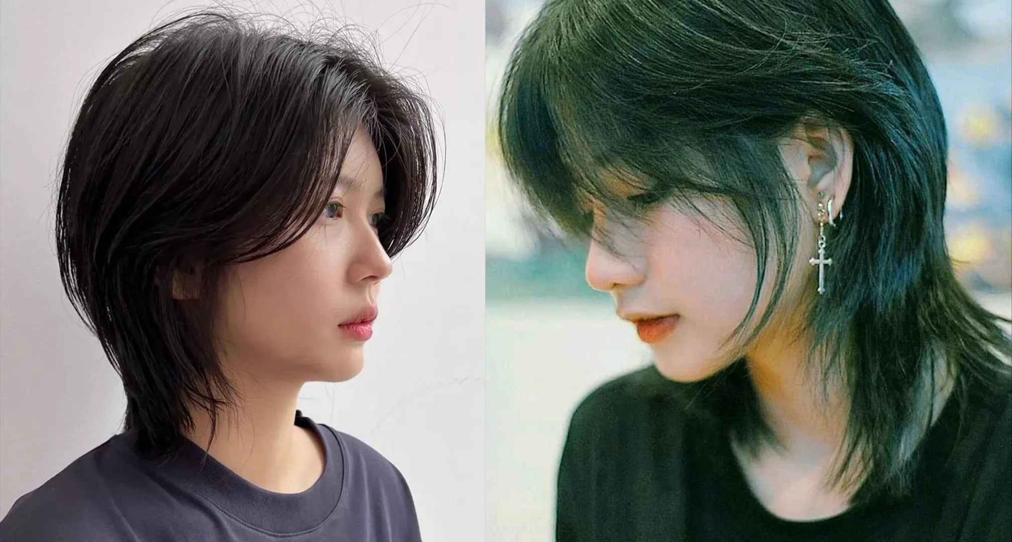 Kiểu tóc ngắn mullet
