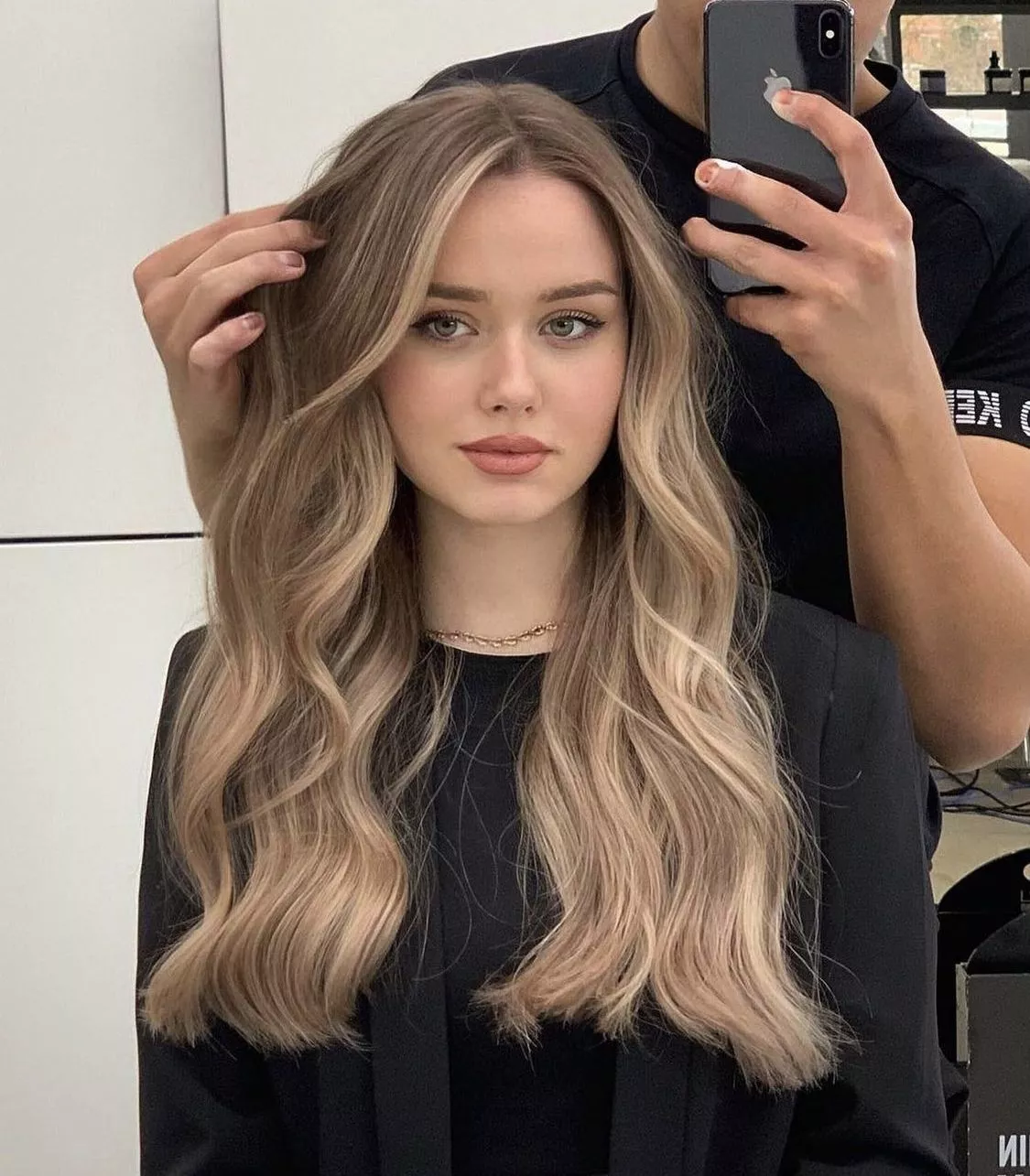 Tóc nữ nhuộm balayage