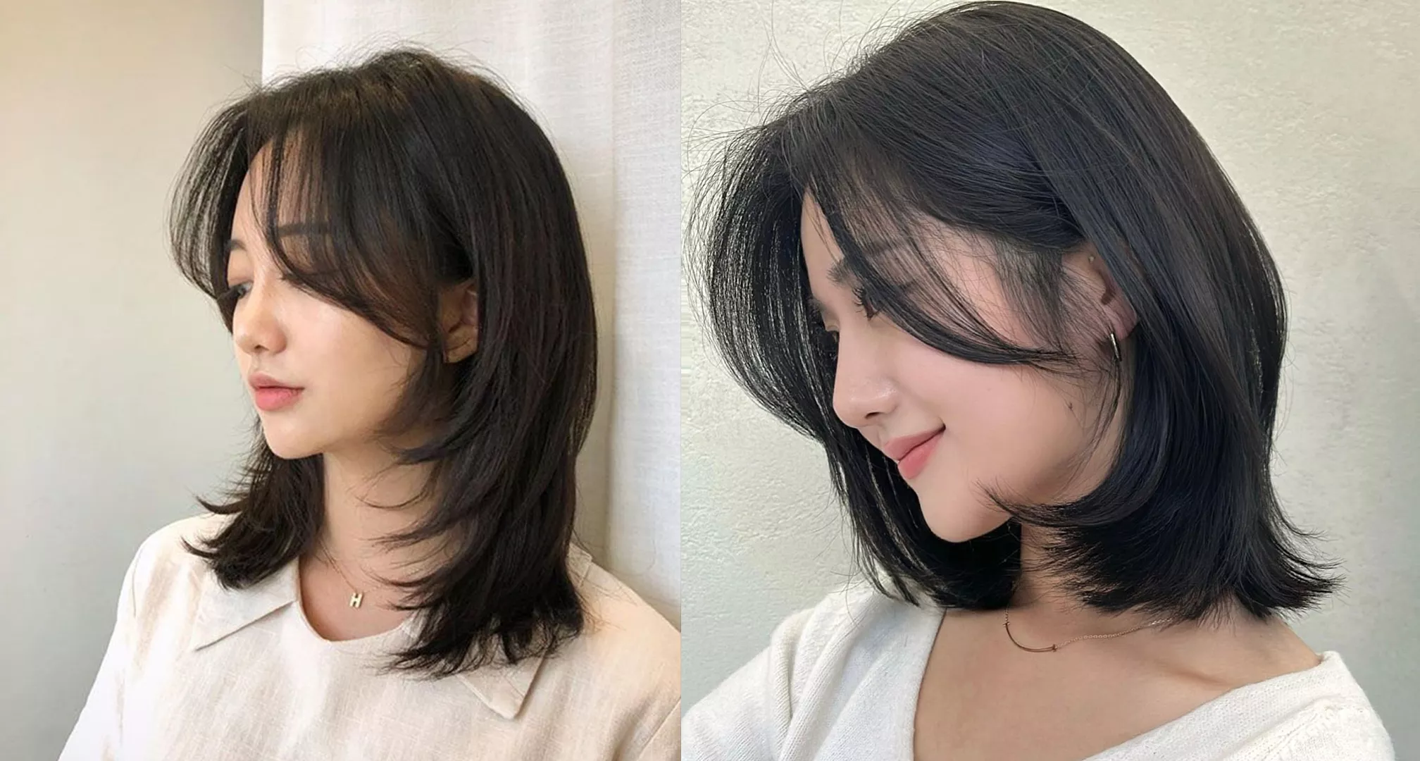 Kiểu tóc layer ngang vai