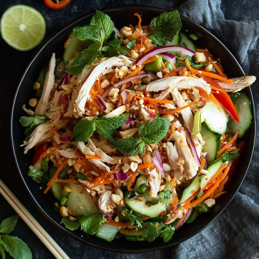 Món Salad trong mâm cỗ cưới