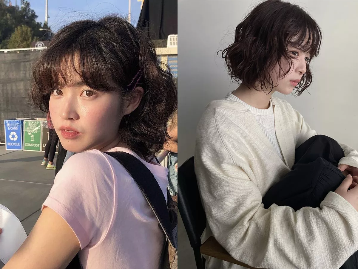 Kiểu xoăn retro tóc bob