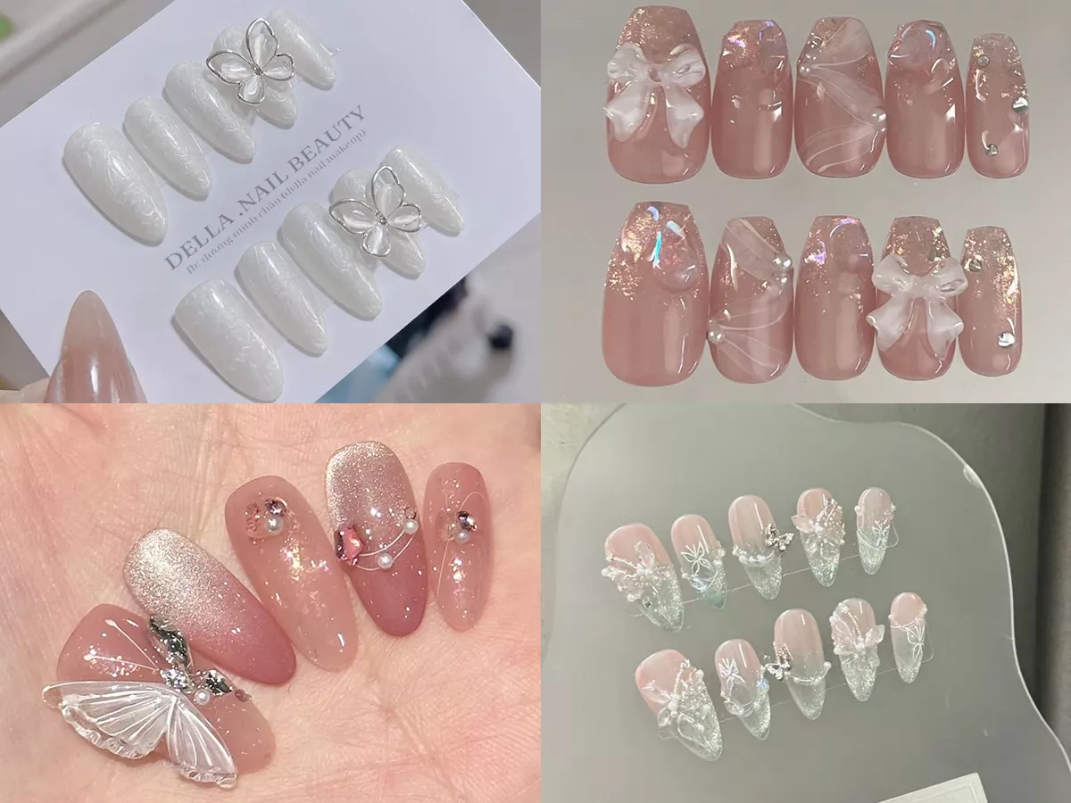 Nail box cô dâu