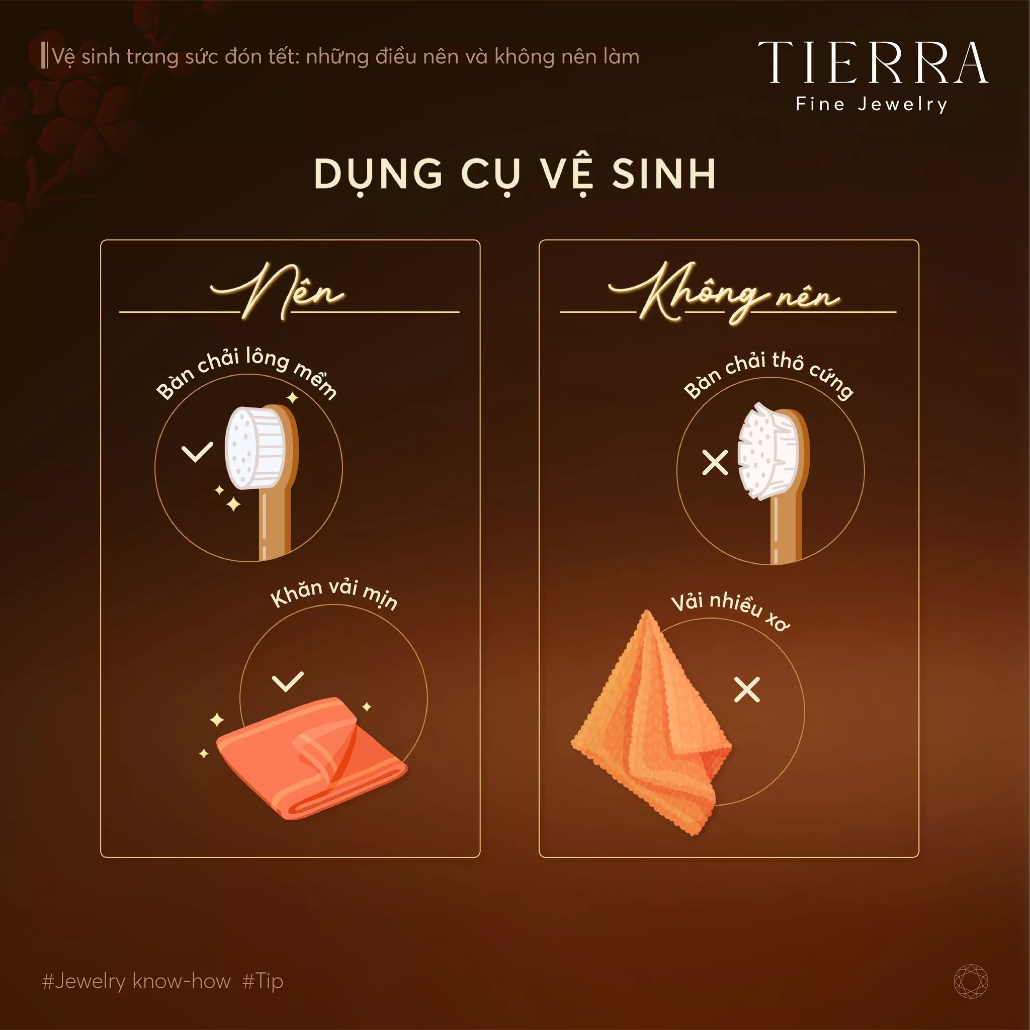 Chọn đúng dụng cụ vệ sinh