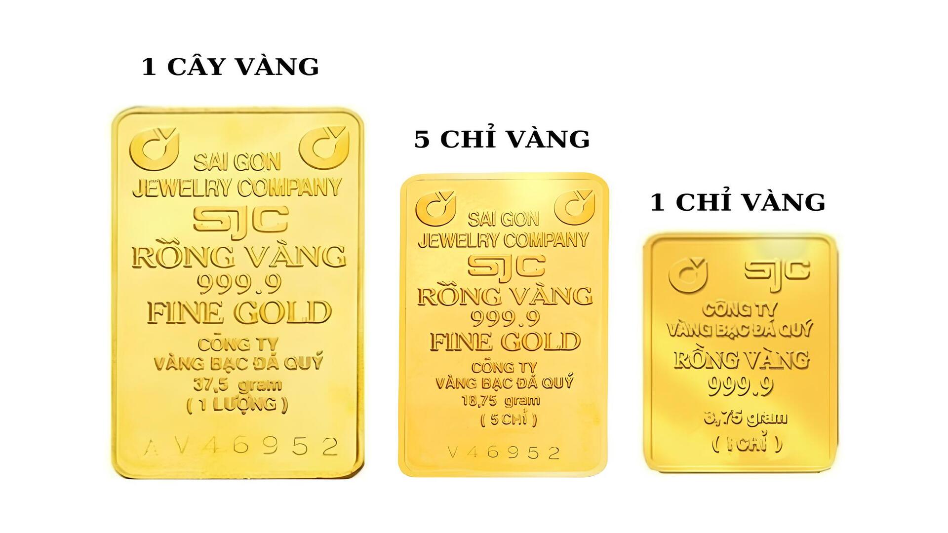 1 cây vàng bao nhiêu chỉ? 1 cây vàng bao nhiêu tiền?