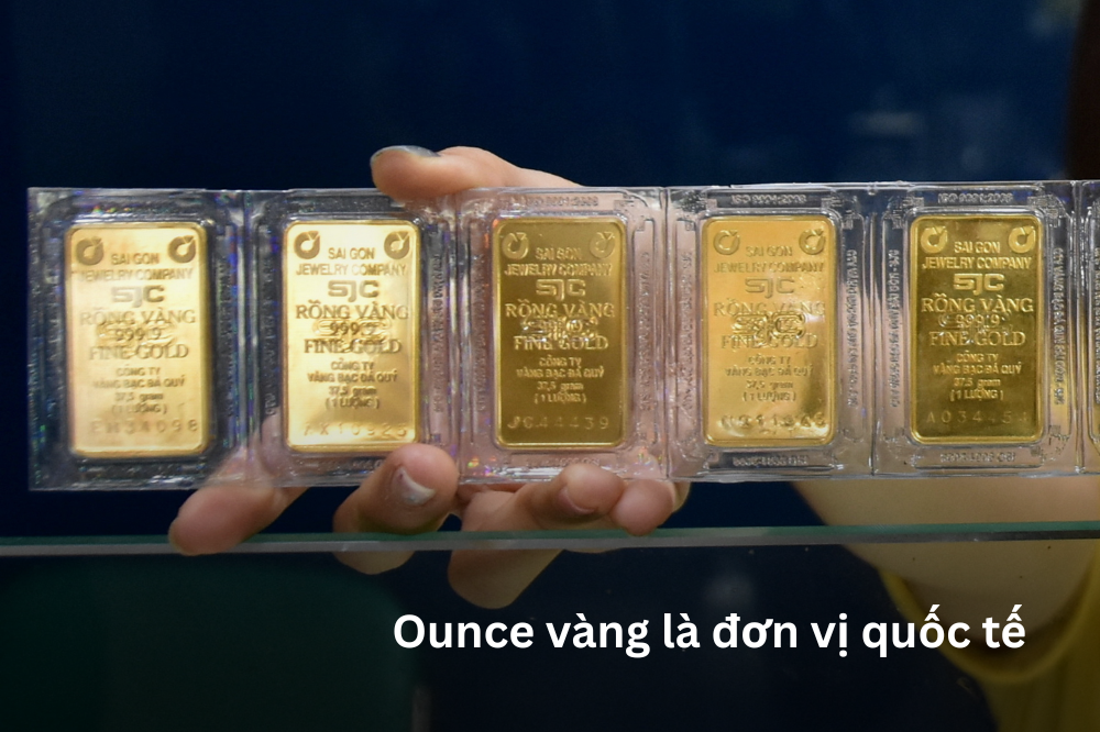 Cần biết 1 ounce vàng bằng bao nhiêu chỉ vì đơn vị này không phổ biến