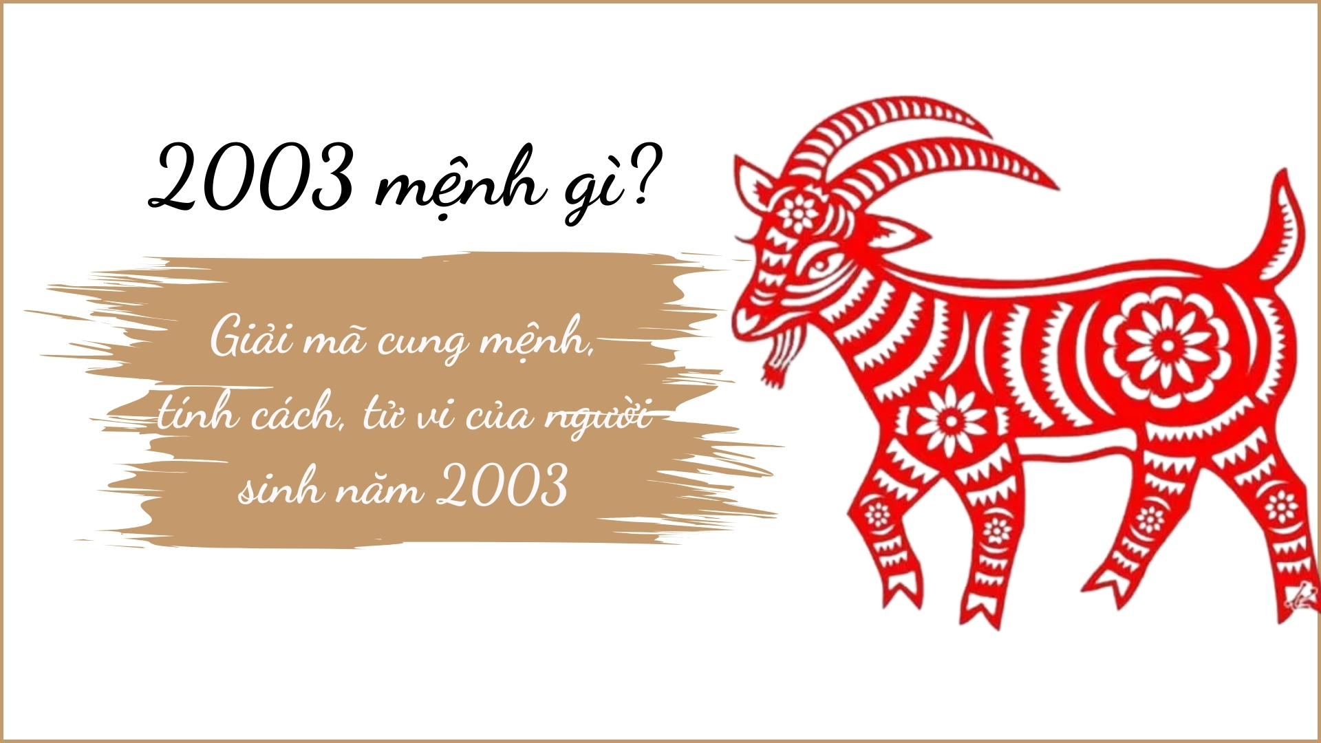 Người sinh năm 2003 mệnh gì? hợp màu gì?