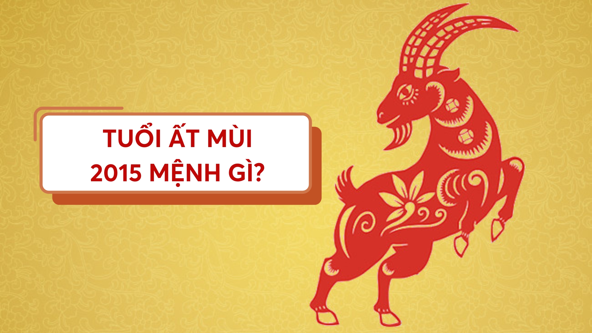 Sinh năm 2015 mệnh gì hợp màu gì