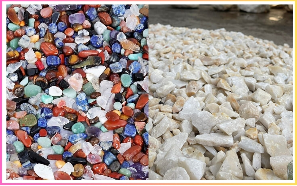 Các loại đá thạch anh vụn phổ biến