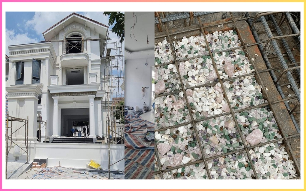 Hướng dẫn cách rải đá thạch anh vụn rải nền nhà