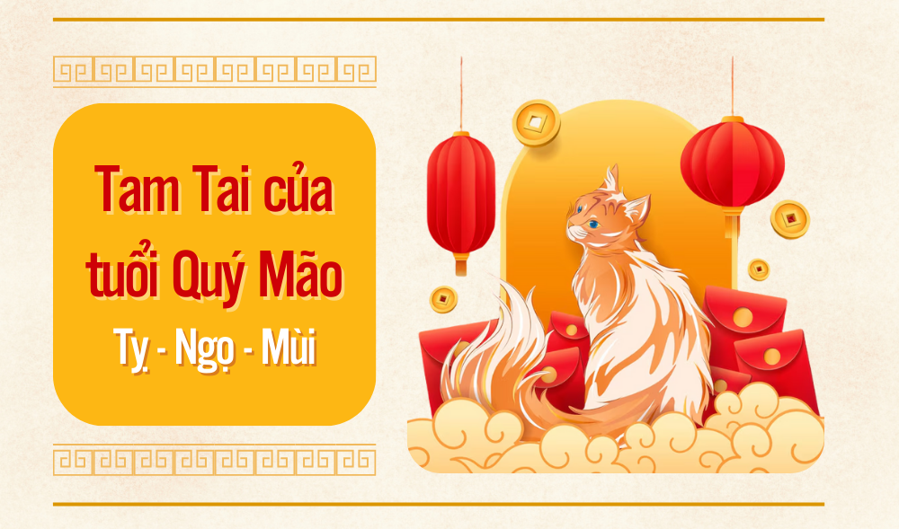 Cách tính tam tai tuổi Quý Mão sinh năm 2023