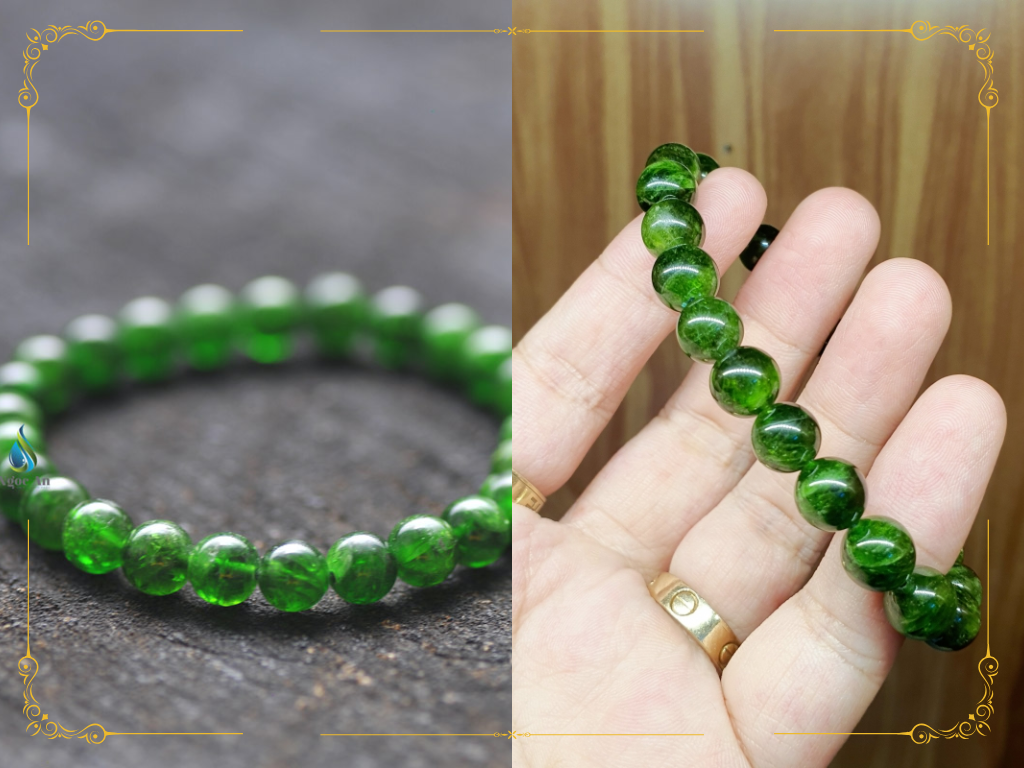 Đá diopside thu hút tài lộc, hóa giải năng lượng tiêu cực