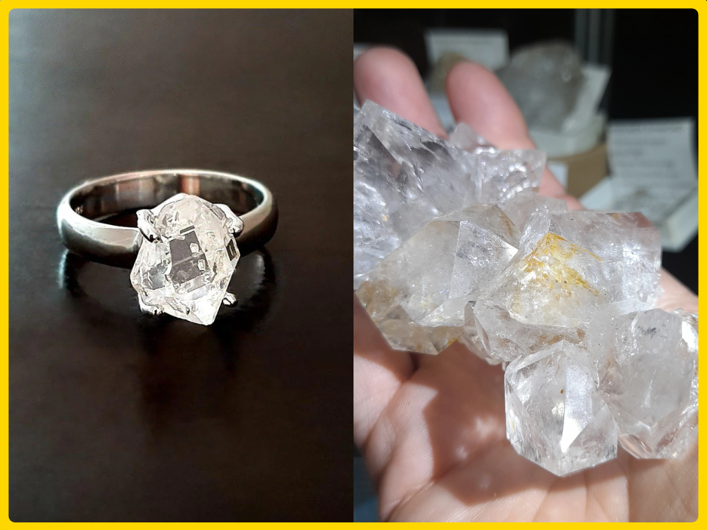 Giá đá Herkimer dao động từ vài trăm hàng chục triệu đồng