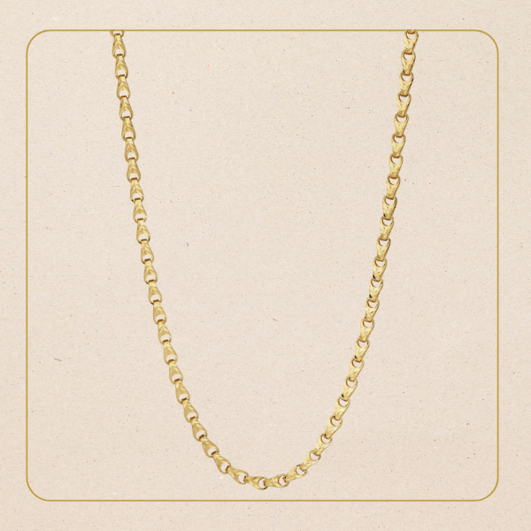 Dây chuyền xoắn 18k 1 chỉ